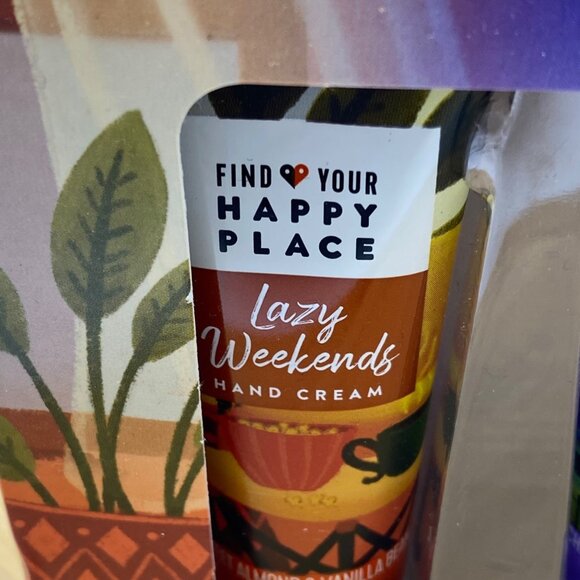 Find Your Happy Place Hand Cream Favorites 4pc Set Shea Butter Vitamin E NEW - Picture 2 of 10